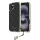 Guess - Keménytok 4G Díszítő Kollekció (GUHCP16MGF4GGR) - iPhone 16 Plus - Fekete