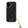 Guess - Keménytok 4G Díszítő Kollekció (GUHCP16MGF4GGR) - iPhone 16 Plus - Fekete