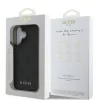 Guess - Keménytok 4G Díszítő Kollekció (GUHCP16MGF4GGR) - iPhone 16 Plus - Fekete