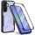 Techsuit - ColorVerse 360 tok kijelzővédővel - Samsung Galaxy A36 5G / A56 5G - Fekete