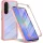 Techsuit - ColorVerse 360 tok kijelzővédővel - Samsung Galaxy A36 5G / A56 5G - Rózsaszín