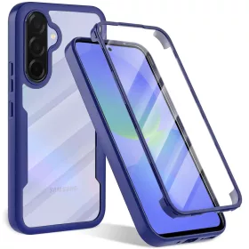   Techsuit - ColorVerse 360 tok kijelzővédővel - Samsung Galaxy A36 5G / A56 5G - Kék