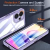 Techsuit - ColorVerse 360 tok kijelzővédővel - Samsung Galaxy A36 5G / A56 5G - Lila