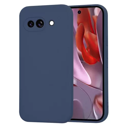 Techsuit - SoftFlex szilikon tok - Google Pixel 9a - Sötétkék