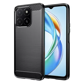 Techsuit - Carbon szilikon tok - Honor X5b - Fekete