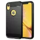 Techsuit - Carbon szilikon tok - iPhone XR - Fekete