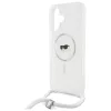 Karl Lagerfeld - IML Crossbody MagSafe (KLHMP16SHCKHNT) - iPhone 16 - Transparent Karl Head