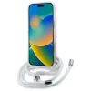 Karl Lagerfeld - IML Crossbody MagSafe (KLHMP16SHCKHNT) - iPhone 16 - Transparent Karl Head