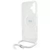 Karl Lagerfeld - IML Crossbody MagSafe (KLHMP16SHCKHNT) - iPhone 16 - Transparent Karl Head