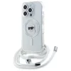 Karl Lagerfeld - IML Crossbody MagSafe (KLHMP16LHCKHNT) - iPhone 16 Pro - Transparent Karl Head