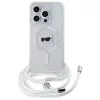 Karl Lagerfeld - IML Crossbody MagSafe (KLHMP16LHCKHNT) - iPhone 16 Pro - Transparent Karl Head