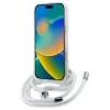Karl Lagerfeld - IML Crossbody MagSafe (KLHMP16XHCKHNT) - iPhone 16 Pro Max - Transparent Karl Head