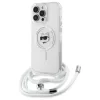 Karl Lagerfeld - IML Crossbody MagSafe (KLHMP16SHCCHNT) - iPhone 16 - Transparent Choupette's Head