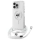 Karl Lagerfeld - IML Crossbody MagSafe (KLHMP16SHCCHNT) - iPhone 16 - Transparent Choupette's Head