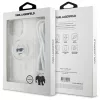 Karl Lagerfeld - IML Crossbody MagSafe (KLHMP16SHCCHNT) - iPhone 16 - Transparent Choupette's Head