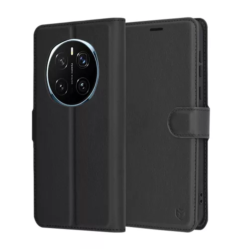 Techsuit - Leather Folio - Honor Magic7 Pro - Black