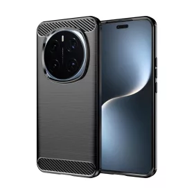 Techsuit - Carbon szilikon tok - Honor Magic7 Pro - Fekete