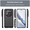 Techsuit - Carbon szilikon tok - Honor Magic7 Pro - Fekete