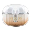Guess - Wireless Earbuds (GUTWSHDGKEED) - Bluetooth 5.3, TWS, USB-C, with Docking Station, IPX4 - Glitter Gold Gradient