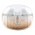 Guess - Wireless Earbuds (GUTWSHDGKEED) - Bluetooth 5.3, TWS, USB-C, with Docking Station, IPX4 - Glitter Gold Gradient
