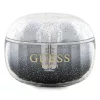 Guess - Vezeték nélküli fülhallgató (GUTWSHDGKEEK) - Bluetooth 5.3, TWS, USB-C, dokkolóállomással, IPX4 - Csillámos fekete színátmenet