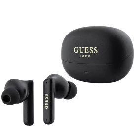   Guess - Wireless Earbuds Capsule Printed Logo (GUTWST88MCTGK) - In-Ear, Bluetooth, TWS - Black