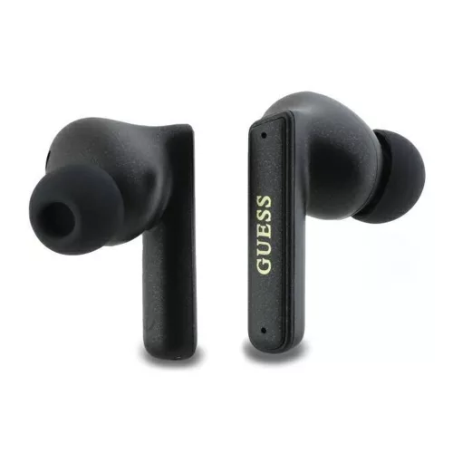 Guess - Vezeték nélküli fülhallgató kapszula alakú logóval (GUTWST88MCTGK) - Fülbe helyezhető, Bluetooth, TWS - Fekete