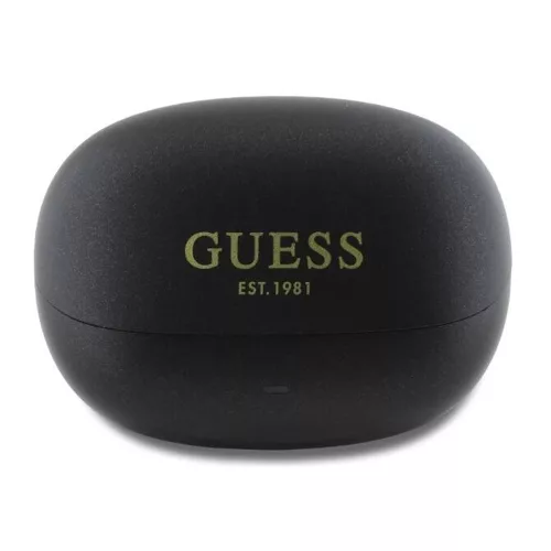 Guess - Vezeték nélküli fülhallgató kapszula alakú logóval (GUTWST88MCTGK) - Fülbe helyezhető, Bluetooth, TWS - Fekete