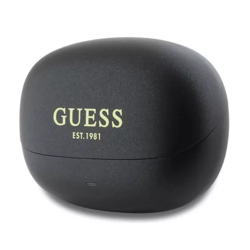 Guess - Vezeték nélküli fülhallgató kapszula alakú logóval (GUTWST88MCTGK) - Fülbe helyezhető, Bluetooth, TWS - Fekete