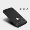 Techsuit - Carbon szilikon tok - iPhone X / iPhone XS - Fekete