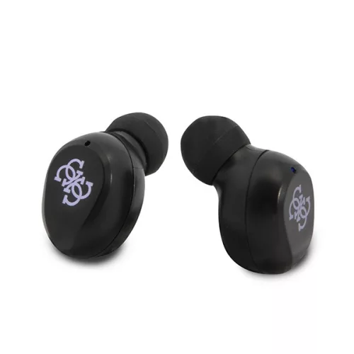 Guess - Vezeték nélküli fülhallgató (GUTWST31EU) - Bluetooth 5.0, TWS, USB-C, LED kijelzővel, dokkolóállomással, IPX4 - Lila