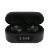 Guess - Vezeték nélküli fülhallgató (GUTWST31EK) - Bluetooth 5.0, TWS, USB-C, LED kijelzővel, dokkolóállomással, IPX4 - Fekete
