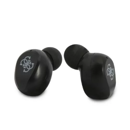 Guess - Vezeték nélküli fülhallgató (GUTWST31EK) - Bluetooth 5.0, TWS, USB-C, LED kijelzővel, dokkolóállomással, IPX4 - Fekete