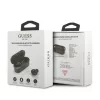 Guess - Vezeték nélküli fülhallgató (GUTWST31EK) - Bluetooth 5.0, TWS, USB-C, LED kijelzővel, dokkolóállomással, IPX4 - Fekete