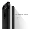 Techsuit - Carbon szilikon tok - iPhone 8 Plus - Fekete