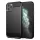 Techsuit - Carbon szilikon tok - iPhone 11 Pro Max - Fekete