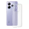 Techsuit - Clear Silicone tok - Xiaomi Redmi Note 14 5G - Átlátszó