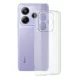 Techsuit - Clear Silicone tok - Xiaomi Redmi Note 14 5G - Átlátszó