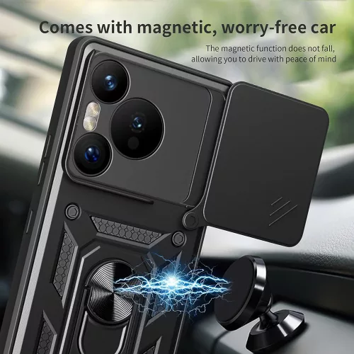 Techsuit - CamShield ütésálló tok - Xiaomi Redmi Note 14 5G - Fekete