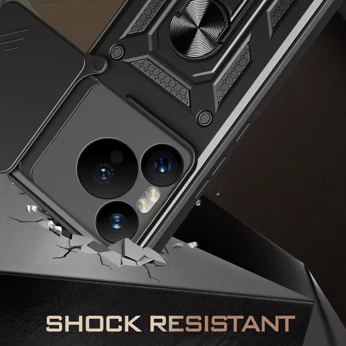 Techsuit - CamShield ütésálló tok - Xiaomi Redmi Note 14 5G - Kék