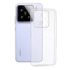 Techsuit - Clear Silicone tok - Xiaomi 15 - Átlátszó