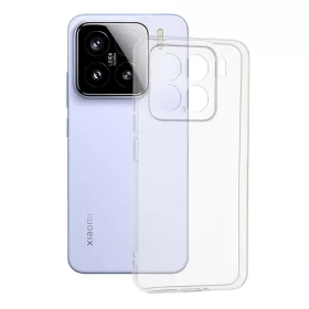 Techsuit - Clear Silicone tok - Xiaomi 15 - Átlátszó