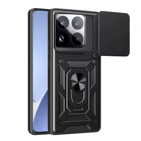   Techsuit - CamShield ütésálló tok - Xiaomi 15 Pro - Fekete