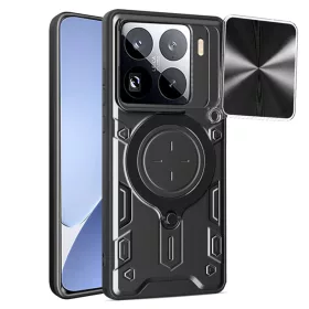   Techsuit - CamGuard Pro ütésálló tok - Xiaomi 15 Pro - Fekete