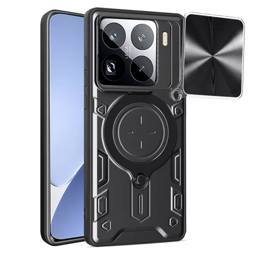 Techsuit - CamGuard Pro tok - Xiaomi 15 Pro - Fekete