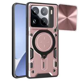   Techsuit - CamGuard Pro ütésálló tok - Xiaomi 15 Pro - Rosegold