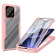 Techsuit - ColorVerse 360 tok kijelzővédővel - Xiaomi 15 - Rózsaszín