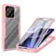 Techsuit - ColorVerse 360 tok kijelzővédővel - Xiaomi 15 - Rózsaszín