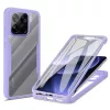 Techsuit - ColorVerse 360 tok kijelzővédővel - Xiaomi 15 Pro - Lila
