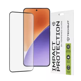   Techsuit - 111D Full Cover / Full Glue Glass - Xiaomi 15 - Black